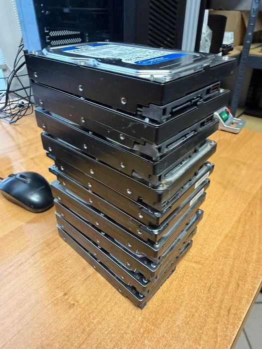 10 Szt dysków HDD 500Gb Hitachi/WD sprawne