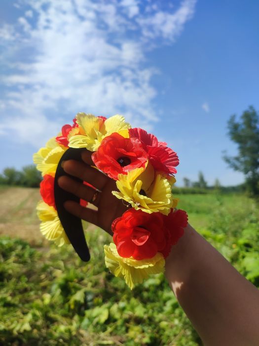 Вінок обруч своїми руками