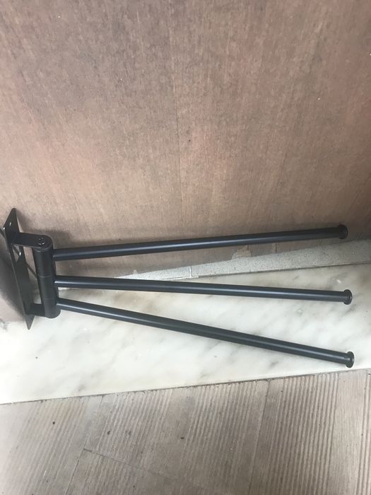 Suporte para toalhas ( triplo) + Suporte Papel Higiénico