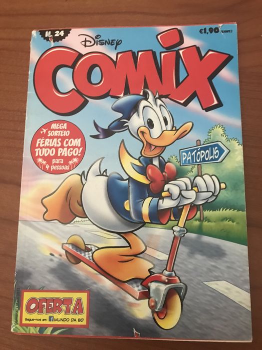 3 livros de Banda desenhada Comix