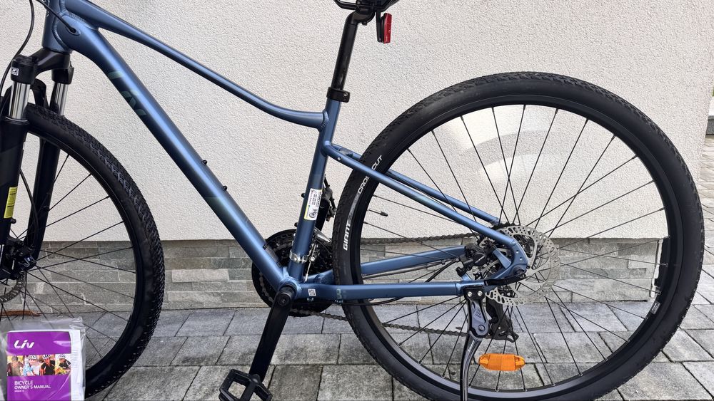 Gwarancja 07.26r Super stan Giant Rove koła 28” rama 17” hydraulika