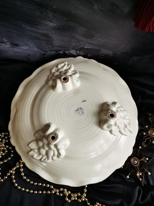 Duża patera Villeroy&Boch,  secesja,  Art Deco, antyk,  porcelana