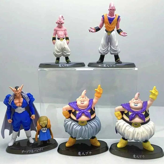 Dragon Ball Figuras lote 6 Majin Buu Dabura Babidi Super Modeling Soul
