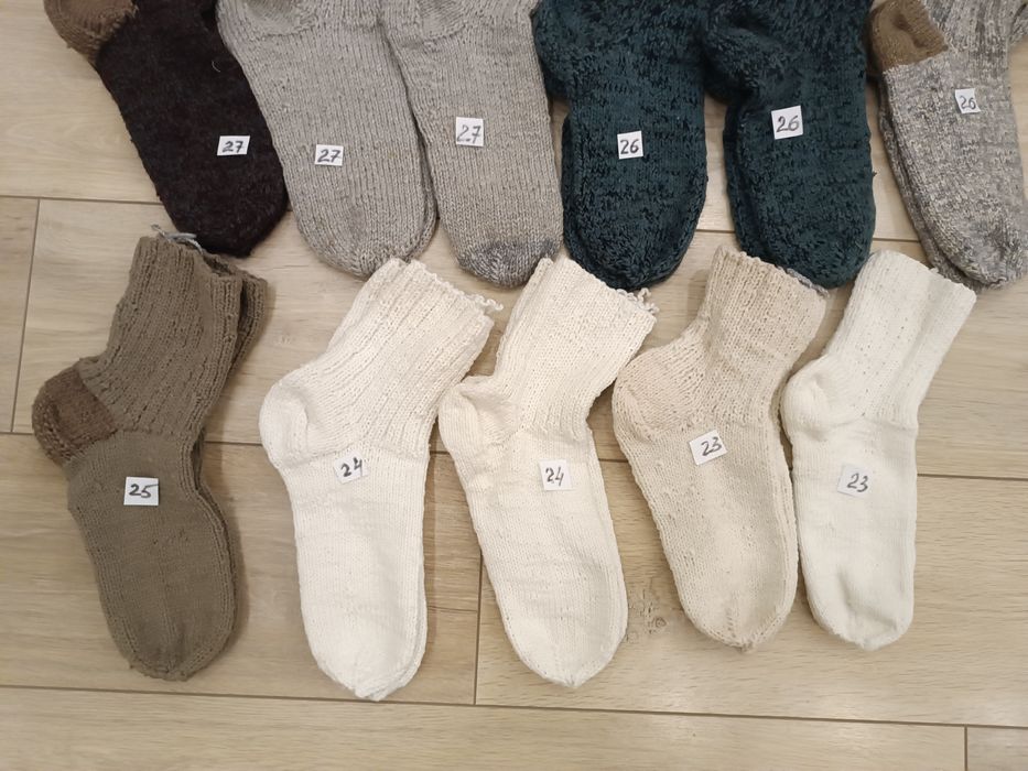 В'язані шкарпетки.