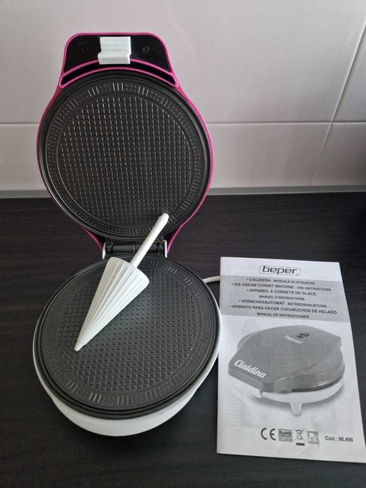 Máquina de bolachas de gelado wafers