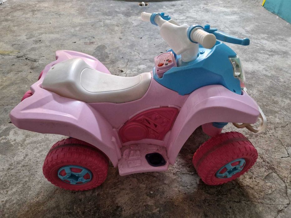 Moto 4 Bateria Para Criança