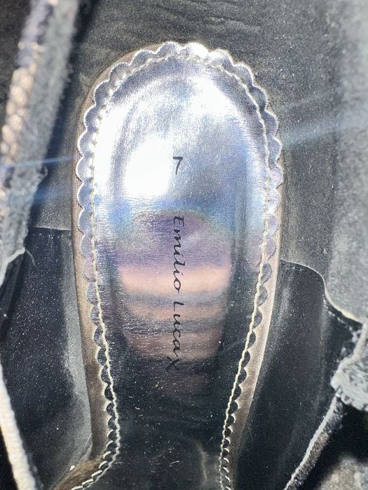 Туфлі з принтом мережева