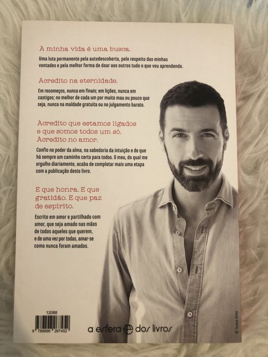 Livro "Ama-te", de Gustavo Santos