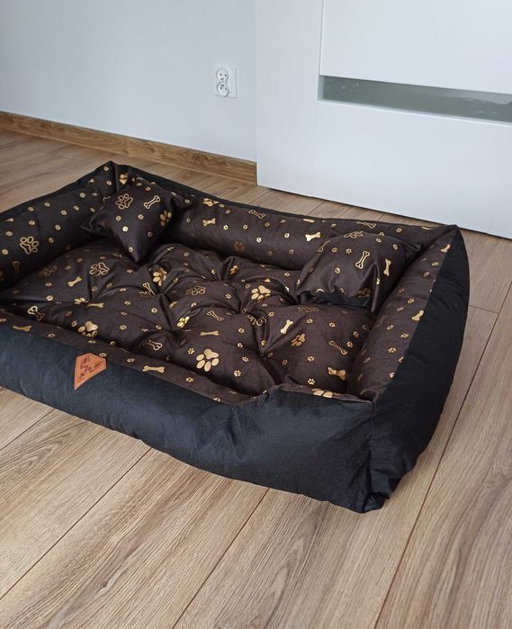 Legowisko XL Dla Psa 100x75 cm Duże Wodoodporne Mocne Komfortowe Pies