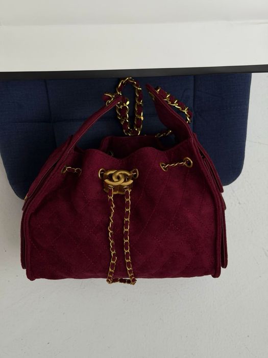 Сумка шанель 25 Small Handbag жіноча замшева