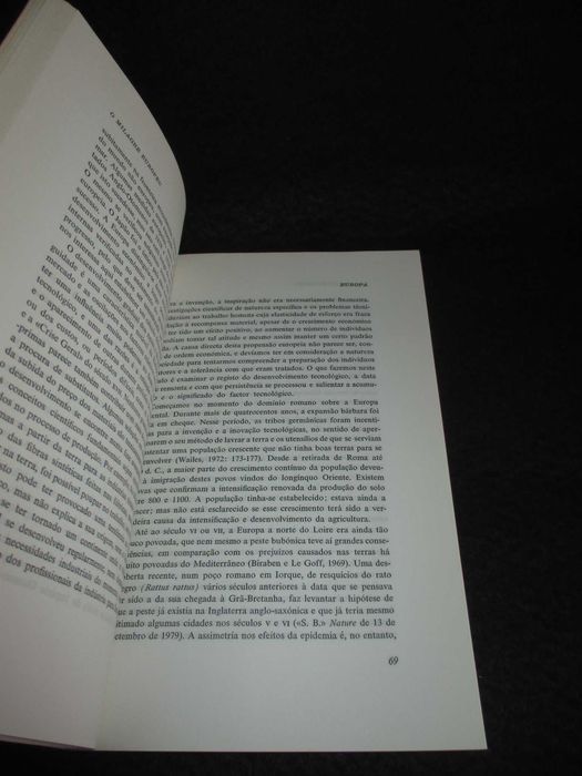 Livro O Milagre Europeu E. L. Jones