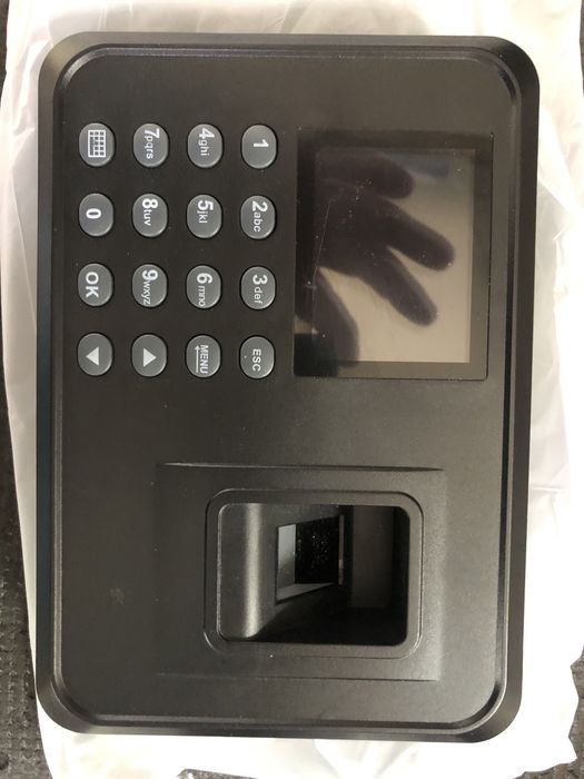 Relógio de ponto com leitor digital