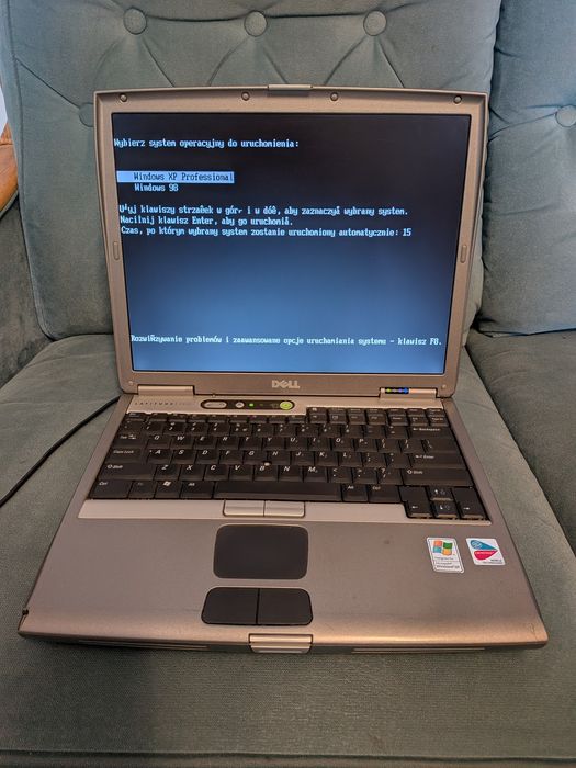 Dell Latitude D600  | Fizyczny COM & LPT | Win XP/98 | Do Retro i Serwisu