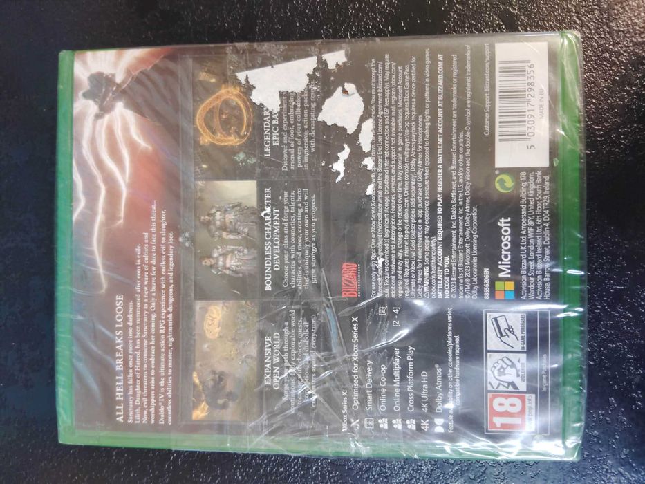 Nowa Diablo 4 Xbox One Gra po Polsku