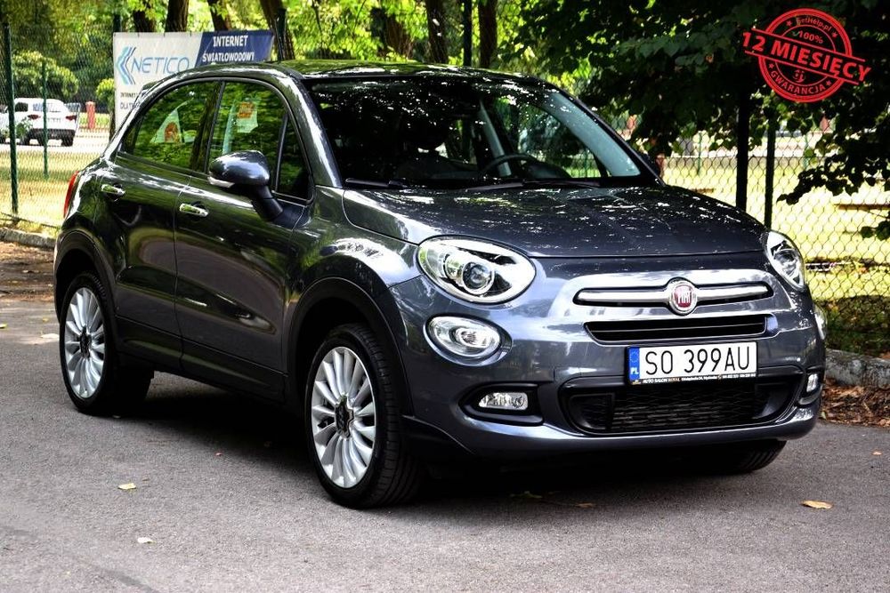Fiat 500X 1.4T 140KM *Nawigacja* Kamera*Bezwypadkowy* Gwarancja 1 rok