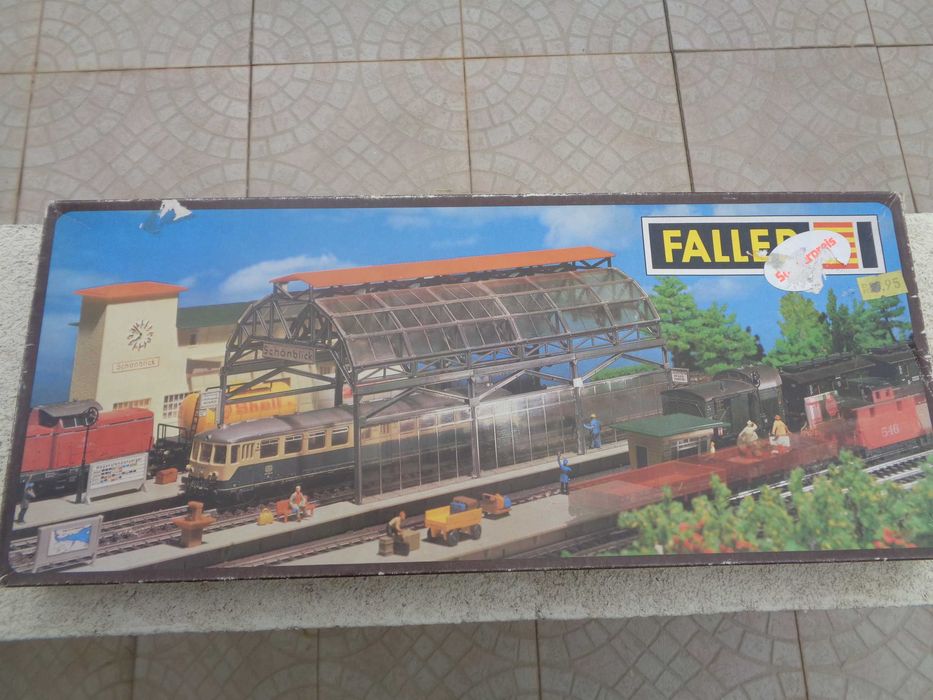 187 Faller Plataforma de estação de Schonblick reª B-186 pista de comboio