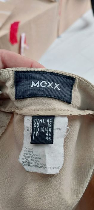Spodnie z materiału Mexx xl L szerokie rekawy na lato