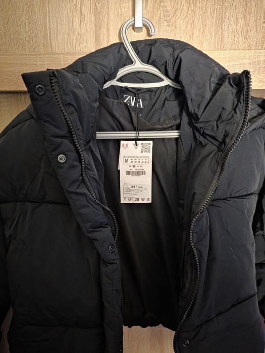 Kurtka puchowa Zara damska rozmiar M