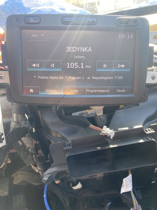 Radio navigacja renault trafic 3
