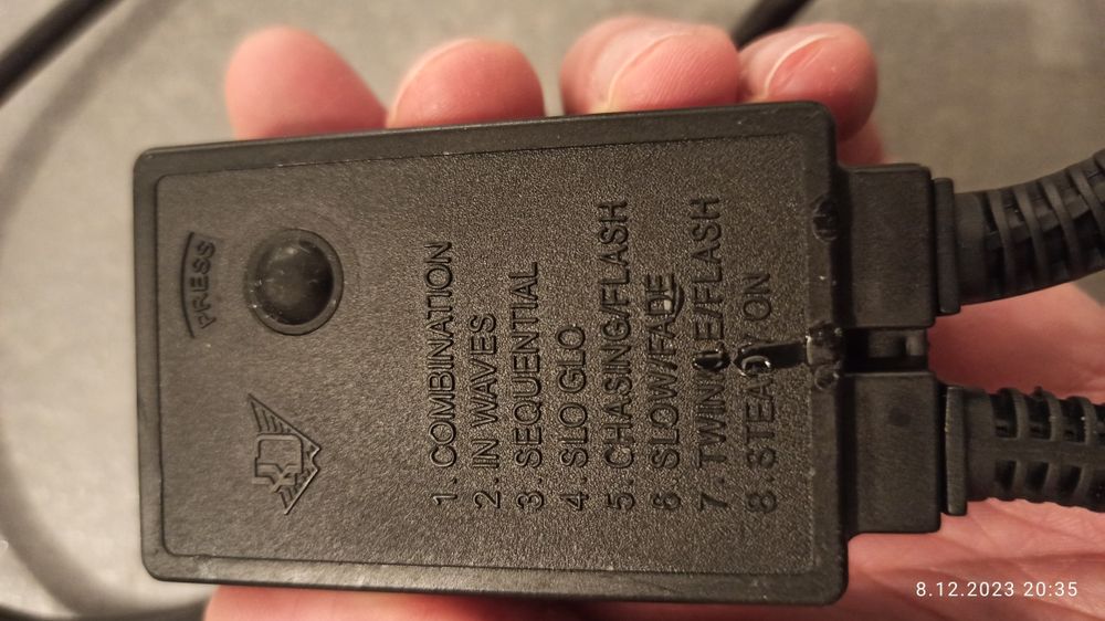 Łańcuch świąteczny choinkowy LED polski 30m IP44 48W; 8 progr 1/2 ceny
