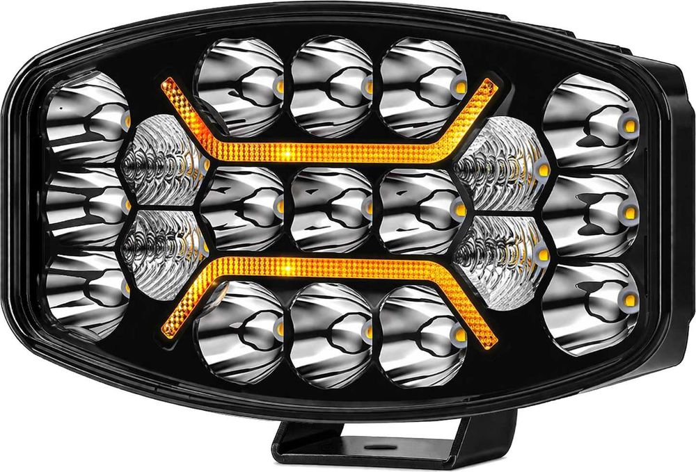 Lampa Halogen LED 80W 23000lm Szperacz ostrzegawcze naświetlacz 2x KD3600
