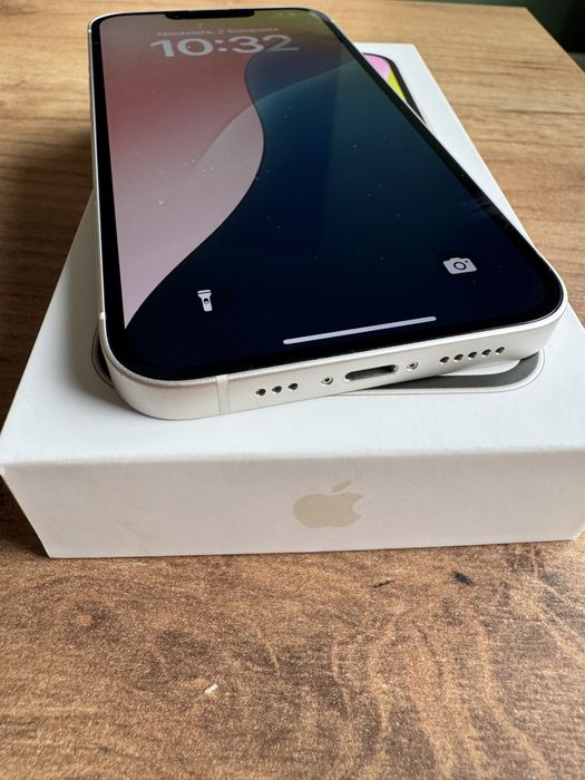 Apple iPhone 14 128GB white - stan bdb - bateria 86% Tychy • OLX.pl