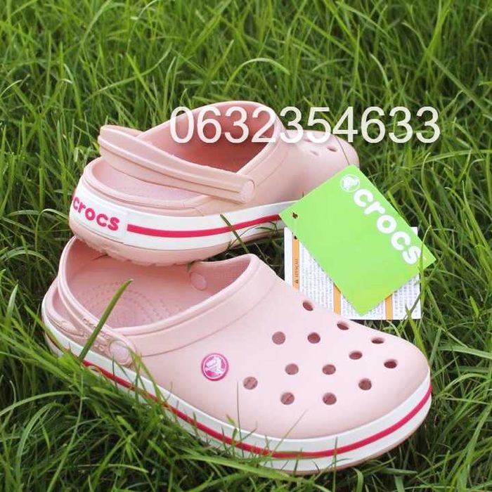 CROCS! Чоловічі та Жіночі сабо крокси Crocs Crocband! Білі