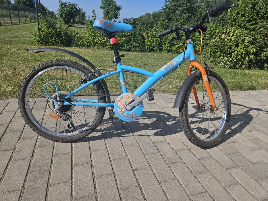 Rower dzieciecy bTwin koła 20 cali, 5 przerzutek