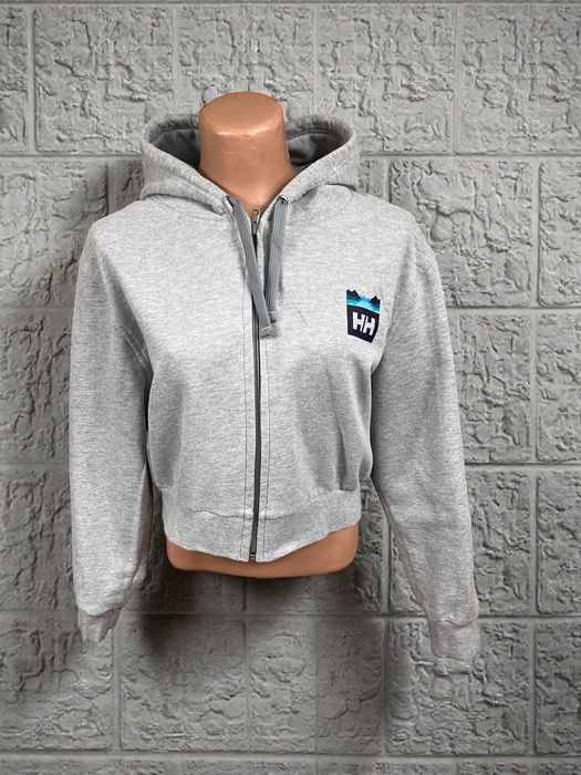 Helly Hansen roz. L damska szara bluza z kapturem rozpinana