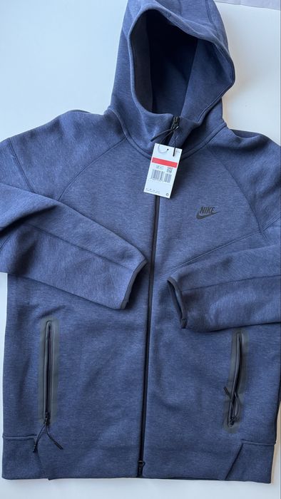 Nowa Nike Tech Fleece rozm. L Obsidian Heather/Black drill drillstyle