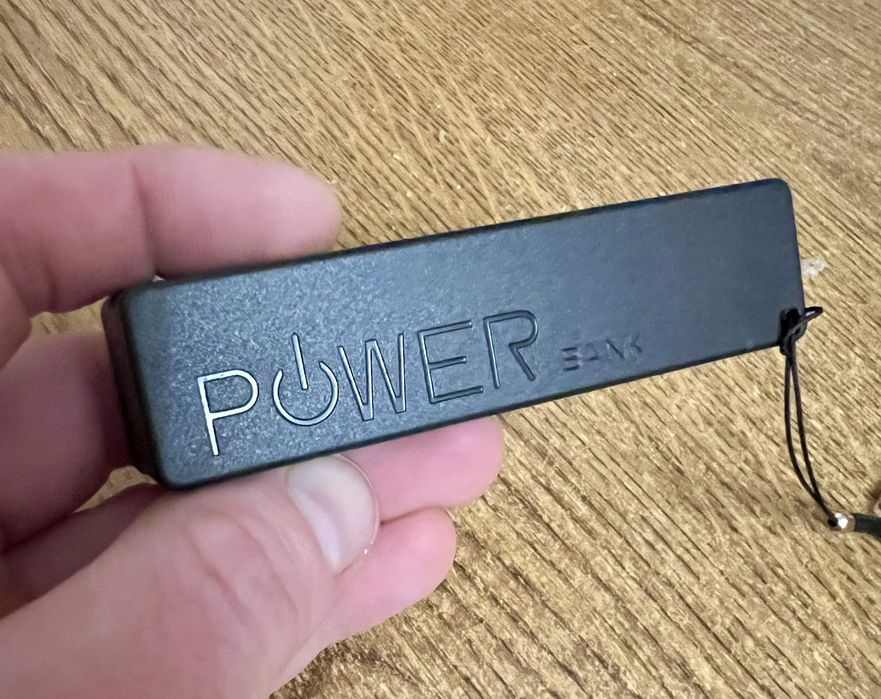 Компактний корпус павер банк на 1 акб 21700( або 18650), power bank