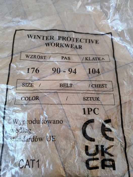 NOWE Spodnie robocze ocieplane zimowe Ogrodniczki Zielone ArtMaster