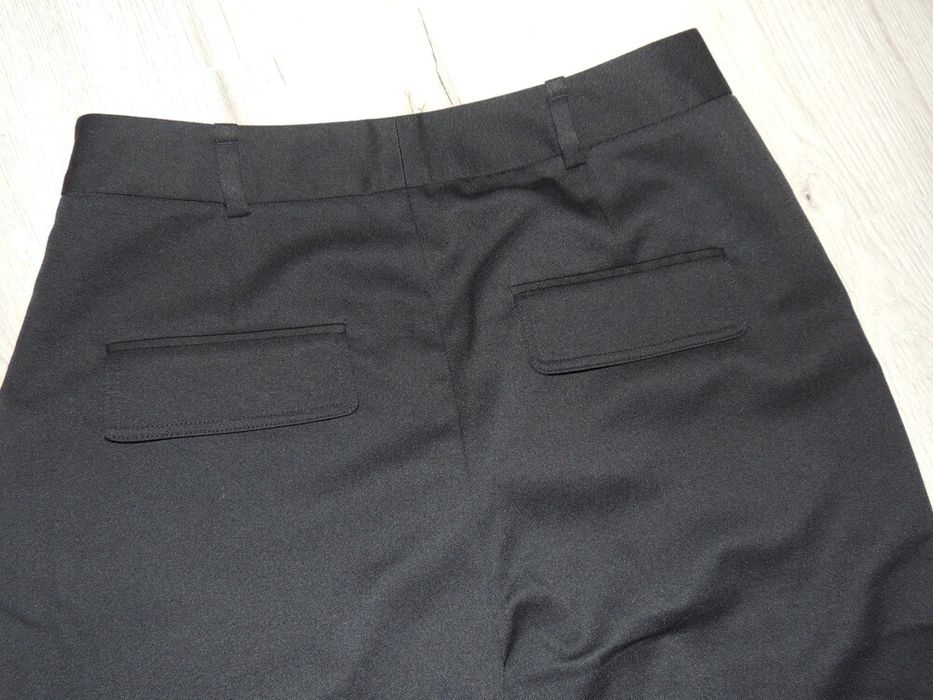 Брюки штани Zara  висока талія посадка чорні