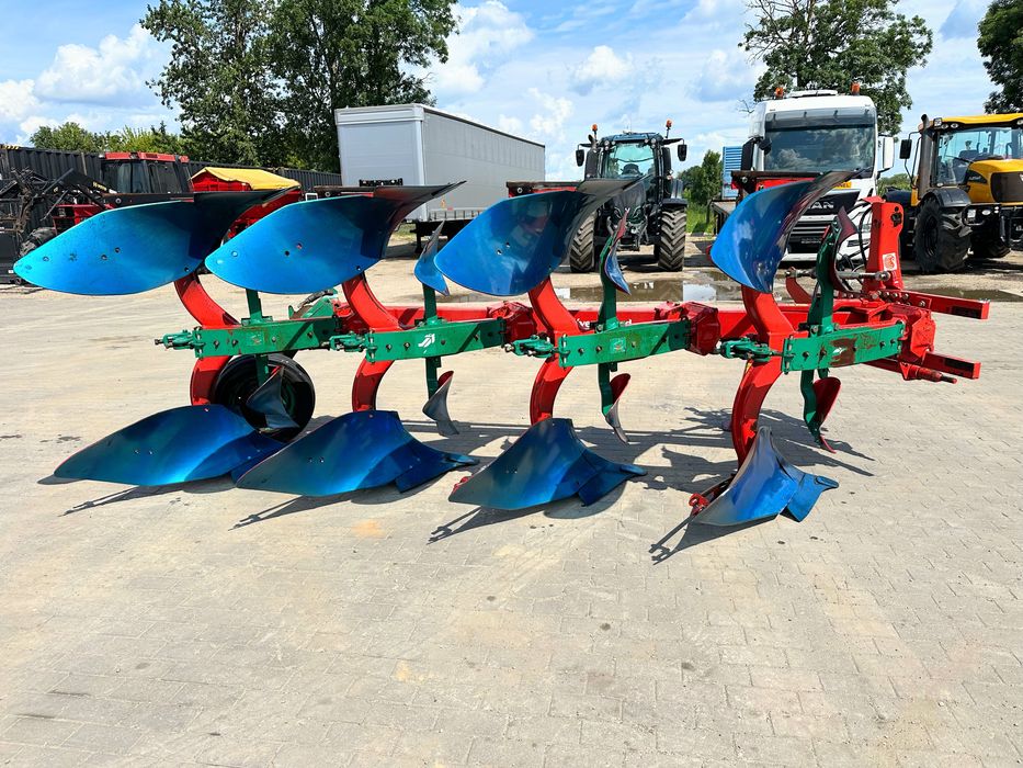 Pług 4 skibowy obrotowy Kverneland ES95 VARIO resor