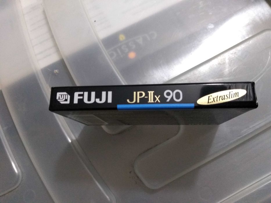 Cassetes de áudio FUJI JP-IIx 90 VINTAGE, NOVAS!