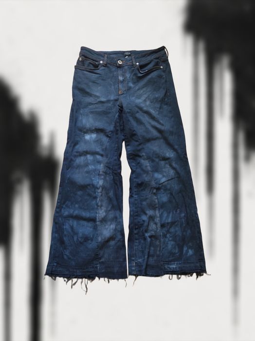 Custom flared bootcut jeans