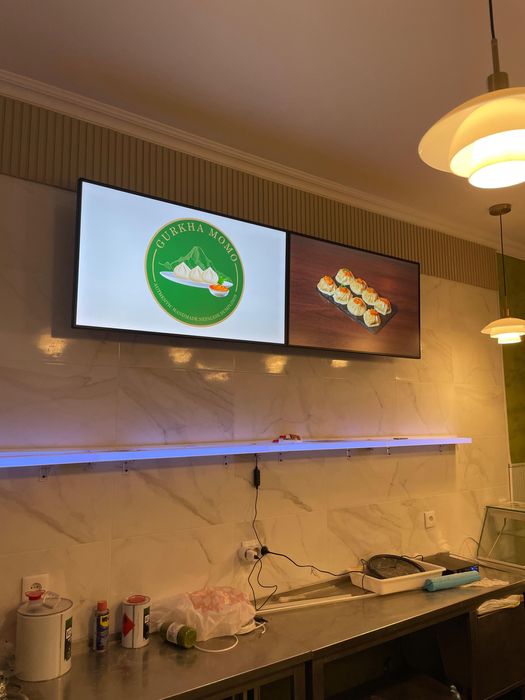 Menu Board preçário Digital TV AYOPA