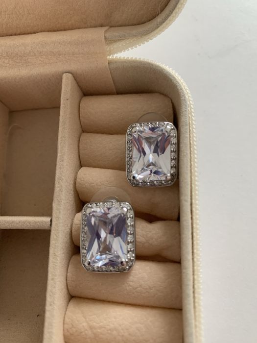 Сережки пусети Swarovski