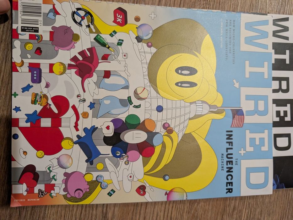 Czasopismo magazyn Wired - 6 wydań edycja USA