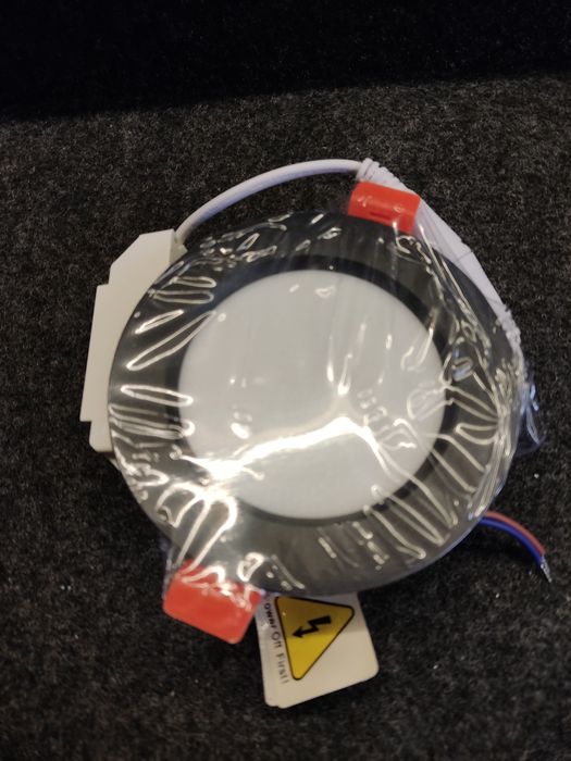 BAGZY reflektor wpuszczany czarny 5W, 10szt