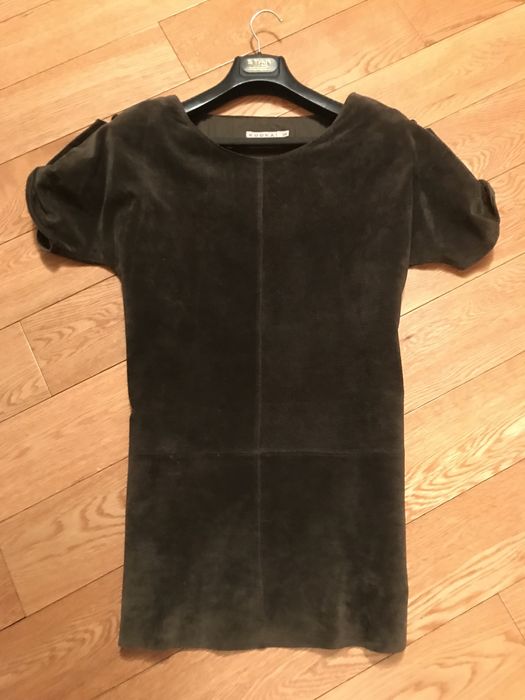 Плаття-туніка Kookaї, натуральна замша. Нове