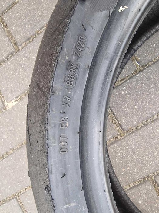 Opona METZELER RACETEC K1 - 200/55-17 D213, slick, tor opona torowa