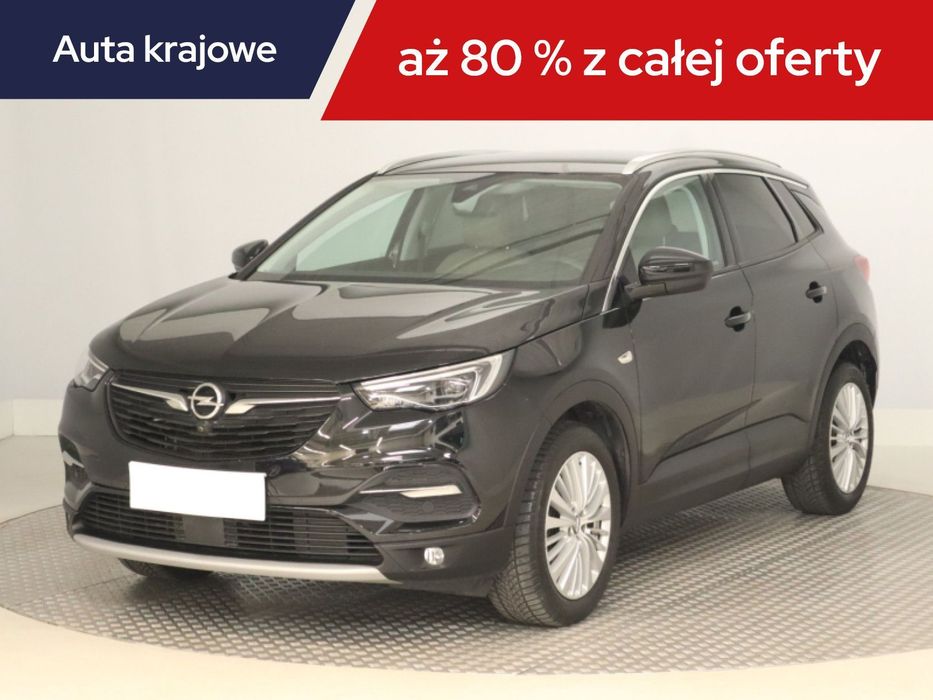 Opel Grandland X 1.2 Turbo, Salon Polska, Serwis ASO, Skóra, Navi, Klimatronic,