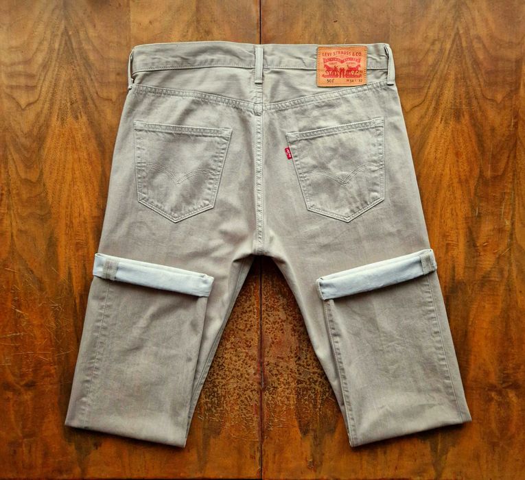 Джинсы (Levis 501) разм. W34-L32. Made in Pakistan.