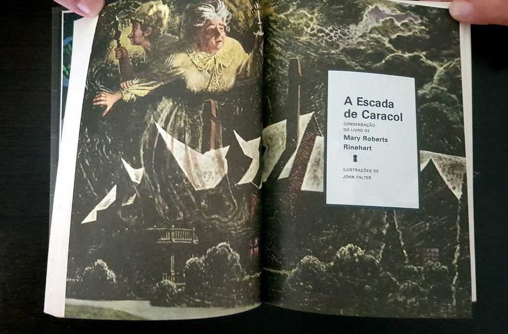 Modernos Clássicos do Suspense (5 clássicos) 1972 ilustrado