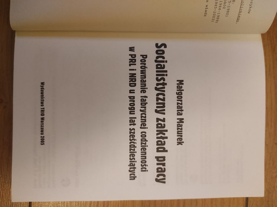 Socjalizm w życiu i zakładzie pracy