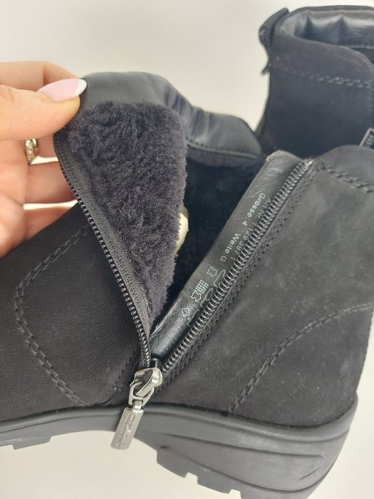 Buty damskie botki skórzane Medicus w rozmiarze 36