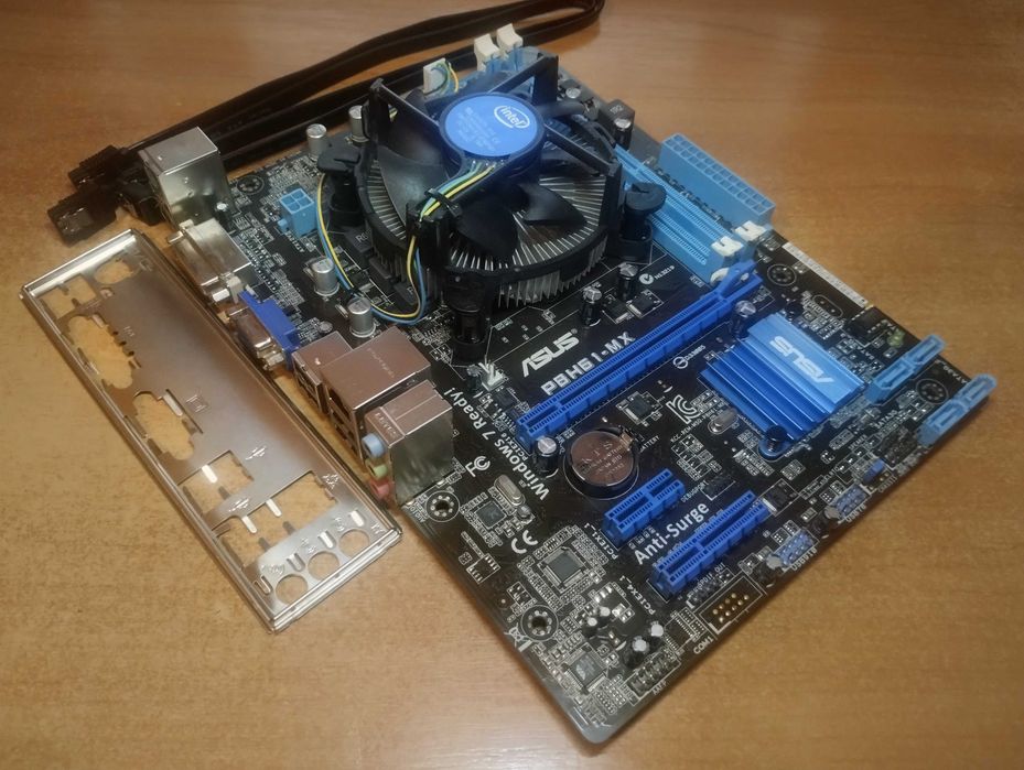 MSI B250M PRO-VD(сокет 1151v1) + Core i5-6500 3.2GHz + кулер