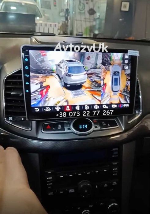Магнитола CAPTIVA Chevrolet SILVERADO Каптива Сильверадо TV Android 15
