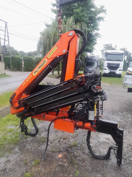 HDS dzwig żuraw na dostawczy BUSA 3,5tony PALFINGER pk4200 5 i 6 funkcja ROTATOR/CHWYTAK / hiab Fassi